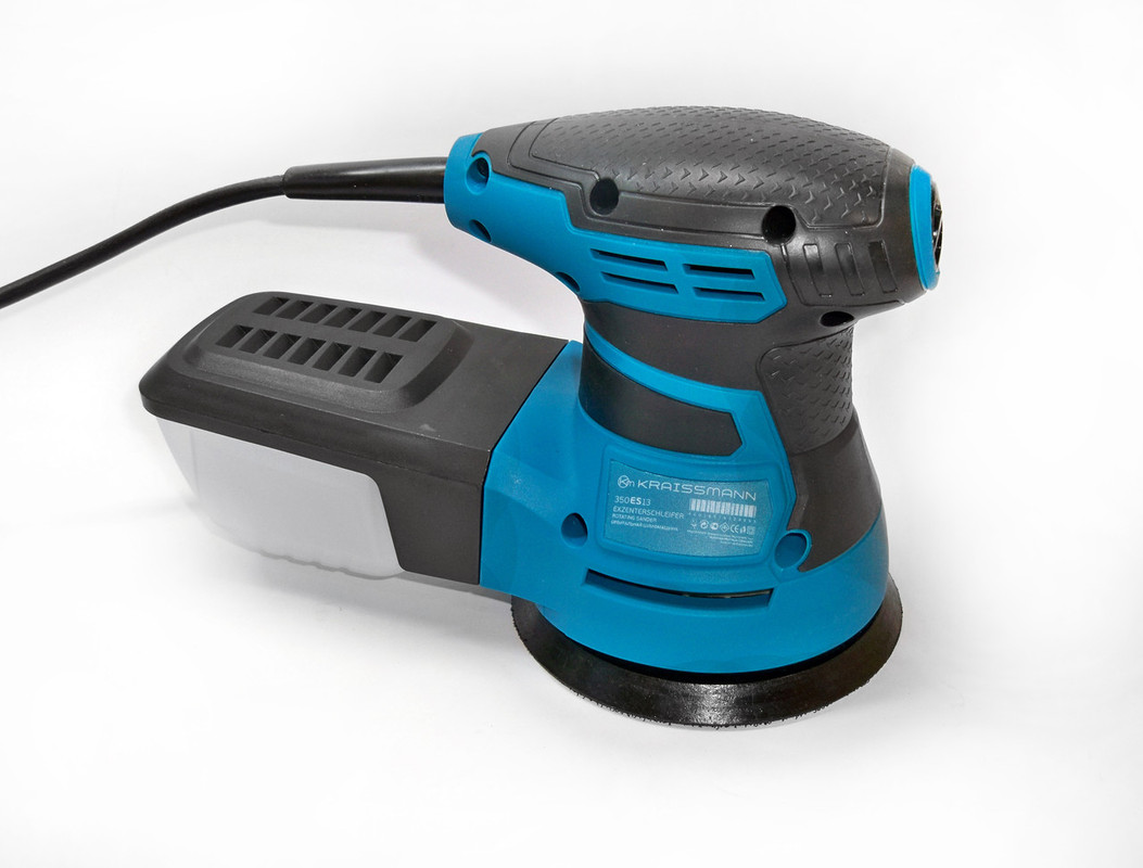 Шліфувальна вібраційна ексцентрикова машинка Kraissmann 350 ES 13